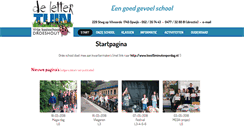 Desktop Screenshot of de-lettertuin.be